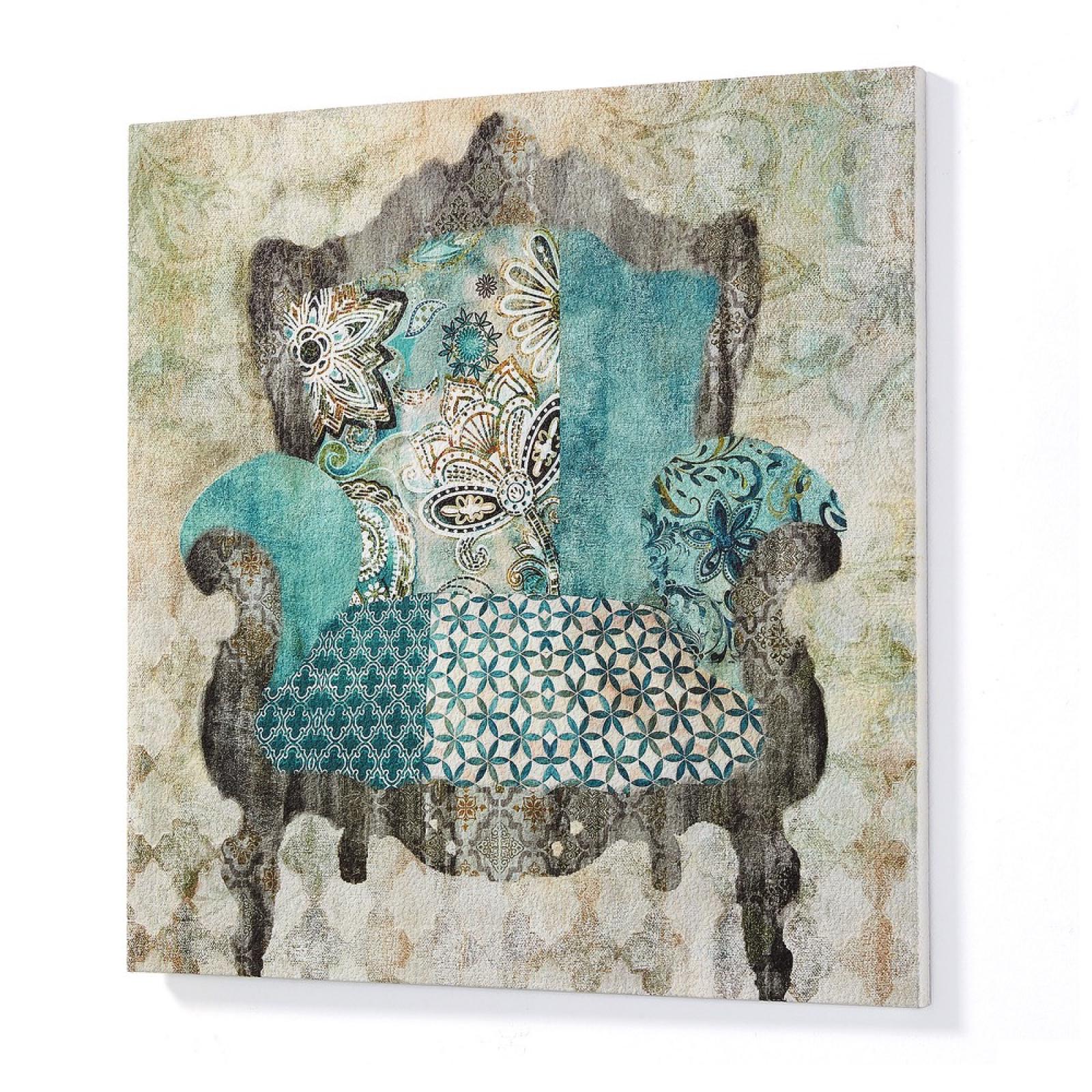 Accessoires et décoration - JULIAN Tableau 80x80 imprimé sur toile