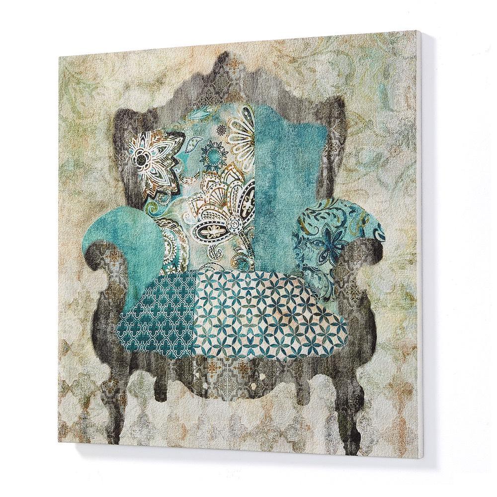 Accessoires et décoration - JULIAN Tableau 80x80 imprimé sur toile