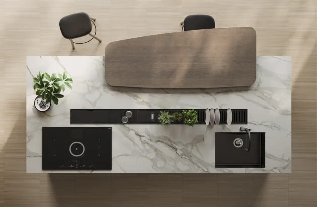 Am&eacute;nagement cuisine design italien Kreacuisine